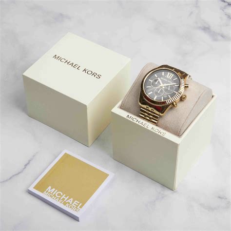 michael kors watch with box|michael kors watch box sale.